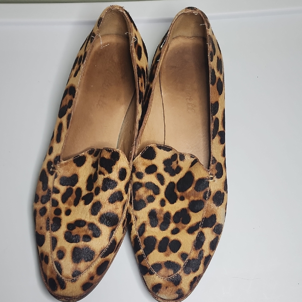 Stylish Leopard Print Women's Loafers